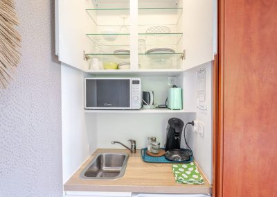 Les Arceaux chambre d'hôtes à louer à Lavèrune - Montpellier - Chambre avec cuisine d'appoint