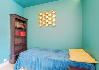 Gîte à Lavèrune proche de Montpellier dans l'Hérault - Lit simple dans la chambre