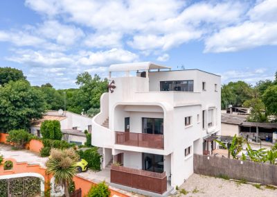 Maison d'hôtes à Montpellier - Le Patio 34 - Vue vers les appartements
