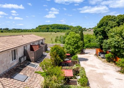 Maison d'hôtes à Montpellier - Le Patio 34 - Entrée avec parking